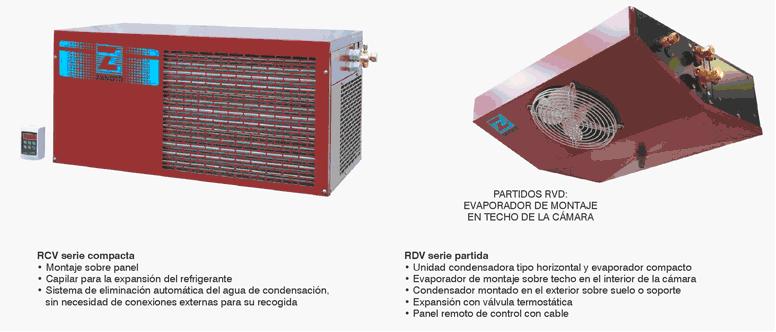 Imagen Grupo de frio split Serie RCV. Conservacion del vino